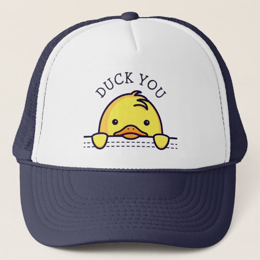 Casquette Duck You Pun (Devant)