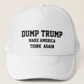 CASQUETTE DUMP TRUMP RÉFLÉCHIT À L'AMÉRIQUE (Devant)