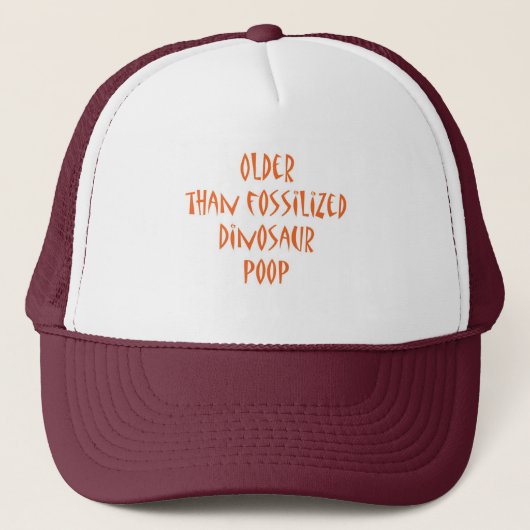 Casquette Dunette fossilisée de dinosaure (Devant)
