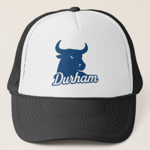 Casquette Durham Bull Head Logo - Bold Blue Script City