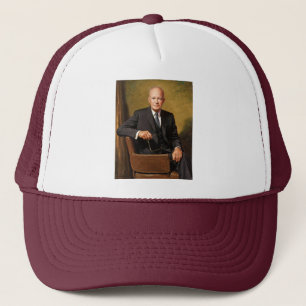 Casquette Dwight Eisenhower Président Portrait de la Maison