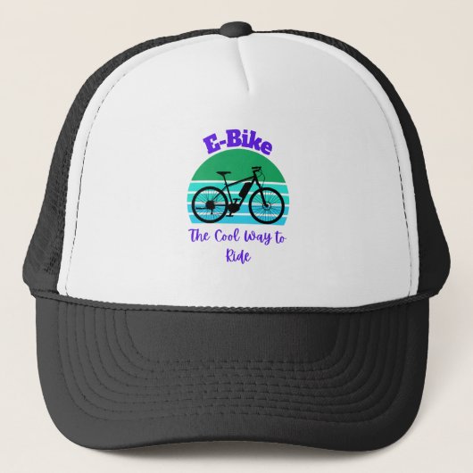 Casquette E-Bike La façon Cool de faire le tour (Devant)