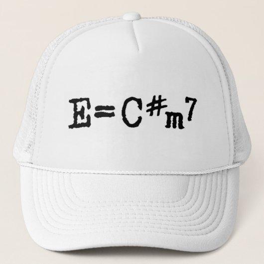 Casquette E=C#m7 (Devant)