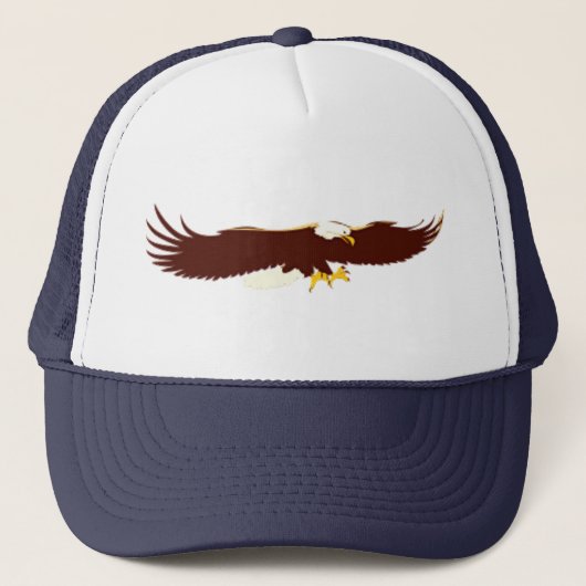 Casquette Eagle chauve volant (Devant)