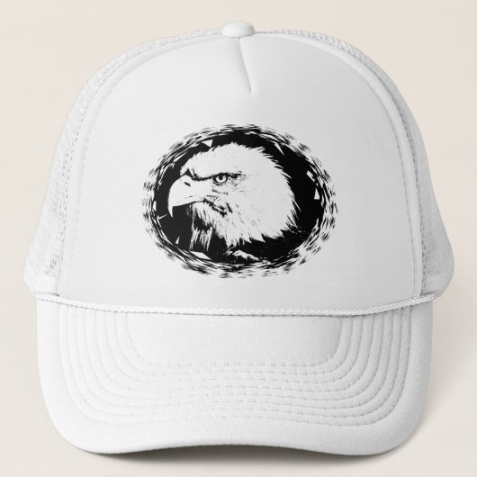 Casquette Eagle Head Pop Art Moderne Élégant Modèle (Devant)