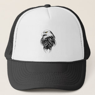 Casquette Eagle Wild Animal Nature Illustration Art tatouage