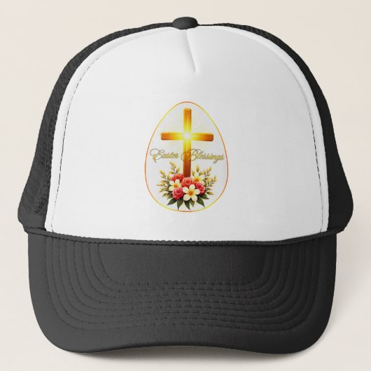 Casquette Easter Blessings – Christian Faith Art - boné (Devant)