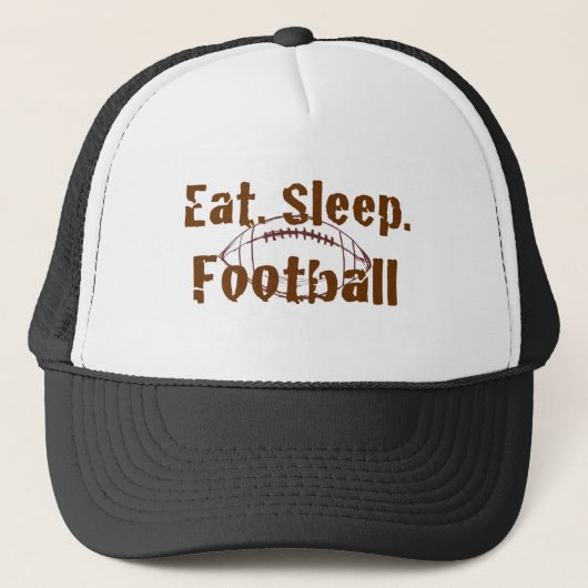Casquette Eat.Sleep.Football 08 (Devant)