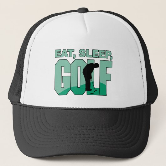 Casquette Eat Sleep Golf (Devant)