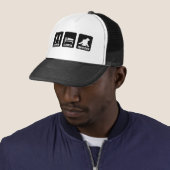 Casquette Eatin Sleepin Squatchin (En situation)
