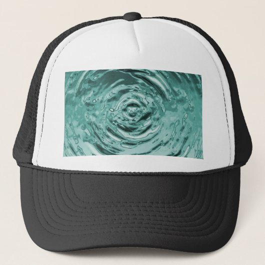 Casquette Eau Turquoise (Devant)