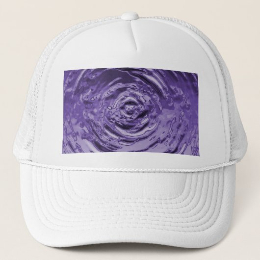 Casquette Eau Violet (Devant)