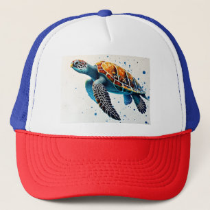 Casquette Eaux calmes : Célébrez les tortues marines avec l'
