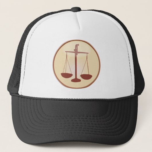 Casquette Échelles de justice (Devant)