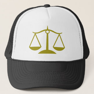 Casquette Échelles de justice - or