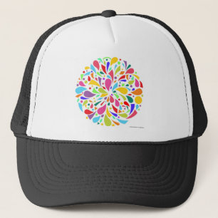 Casquette Éclat coloré de forme