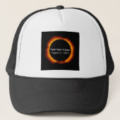 Casquette Éclipse solaire totale 2017 (Devant)