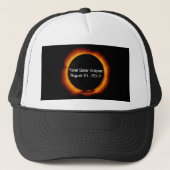 Casquette Éclipse solaire totale 2017 (Devant)