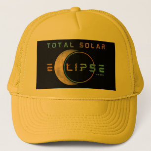 CASQUETTE ÉCLIPSE SOLAIRE TOTALE 8 AVRIL 2024 SYSTÈME SOLAIR