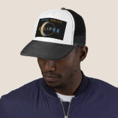 CASQUETTE ÉCLIPSE SOLAIRE TOTALE 8 AVRIL 2024 SYSTÈME SOLAIR (En situation)