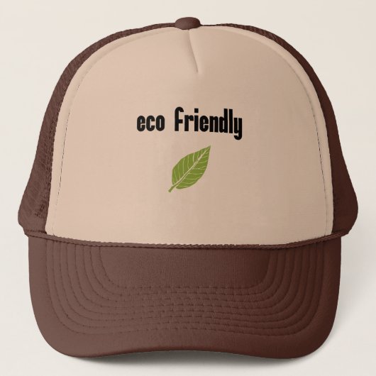 Casquette Eco amical : Consommateur conscient, initiative (Devant)
