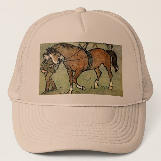 Casquette École de cheval (Devant)