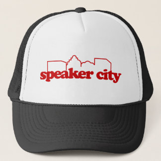 Casquette École de ville de haut-parleur vieille