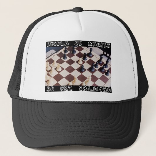 Casquette École d'Échecs du Roi Salomão (Devant)