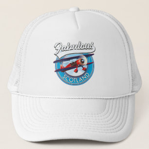 Casquette Écosse fabuleuse patch rétro de voyage