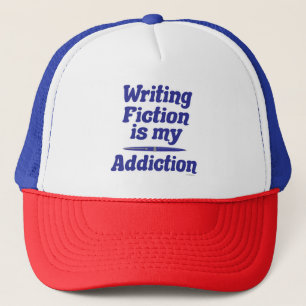 Casquette Écrire De La Fiction Est Ma Citation Amusante De L