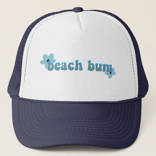 Casquette Écriture de clochettes de plage avec fleurs T-shir (Devant)