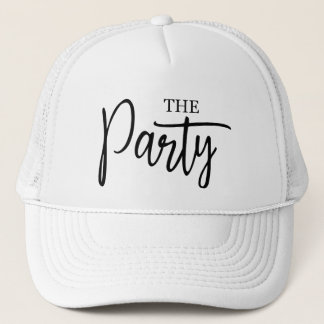 Casquette Écriture Moderne La Fête Enterrement de Vie de Jeu