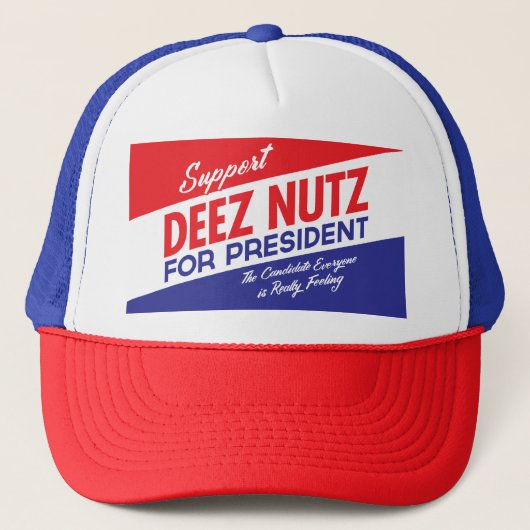 Casquette Écrous de Deez pour le président (Devant)