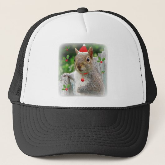 Casquette Écureuil 2010 de Noël (Devant)