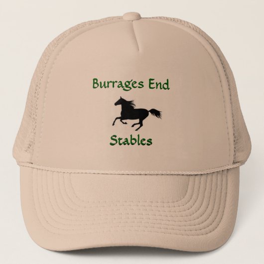 Casquette Écuries d'extrémité de Burrages (Devant)
