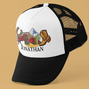 Casquette Écussons Faux Personnalisés Cadeau Cowboy
