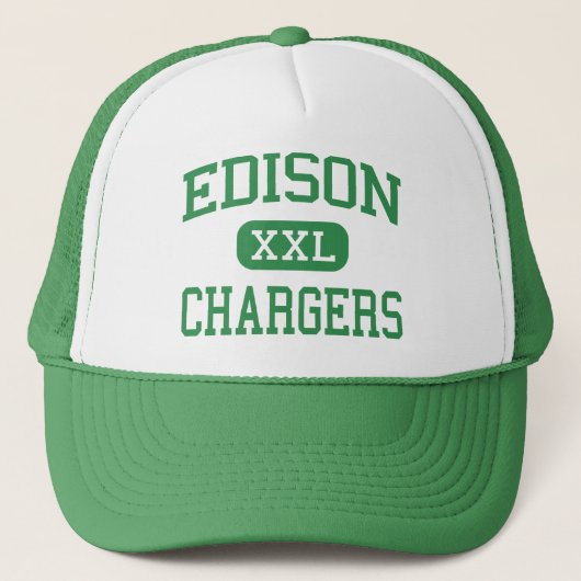 Casquette Edison - chargeurs - haut - Huntington Beach (Devant)