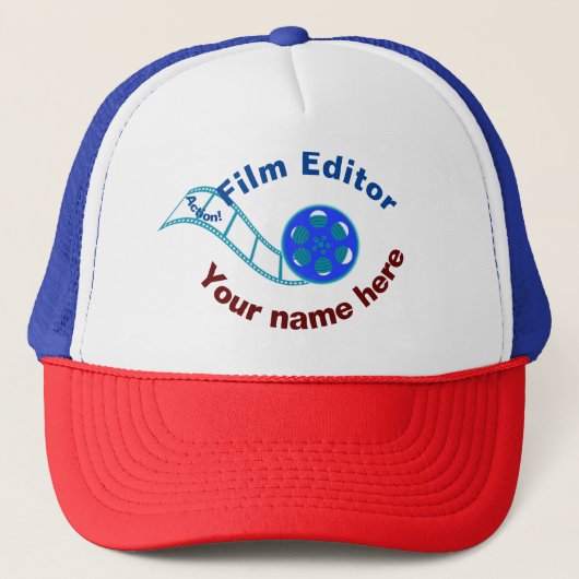 Casquette Éditeur de films (Devant)