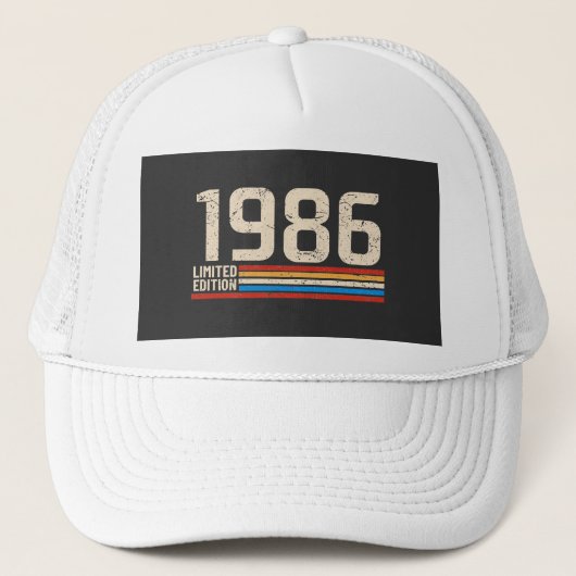 CASQUETTE ÉDITION LIMITÉE 1986 (Devant)