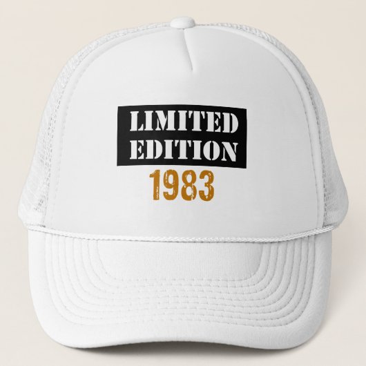 Casquette Edition limitée vintage 1983 (Devant)