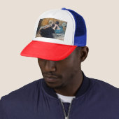 Casquette Edouard Manet - Dame aux Éventails (En situation)