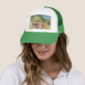 Casquette Edvard Munch - La forêt Fairytale (En situation)