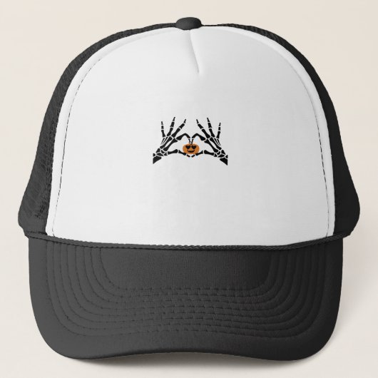 Casquette Éffrayante main coeur classique (Devant)