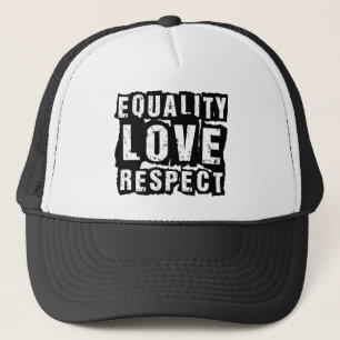 Casquette Égalité Amour et respect Mois de la fierté