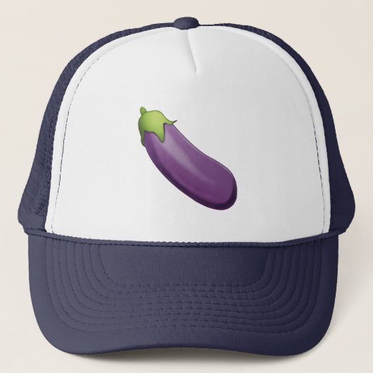 Casquette Eggplant - Emoji (Devant)