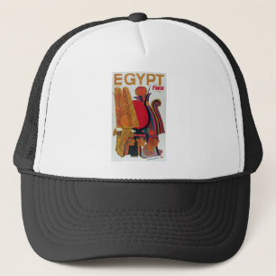 Casquette Egypte Vintage Voyage aérien Culture ancienne Tour