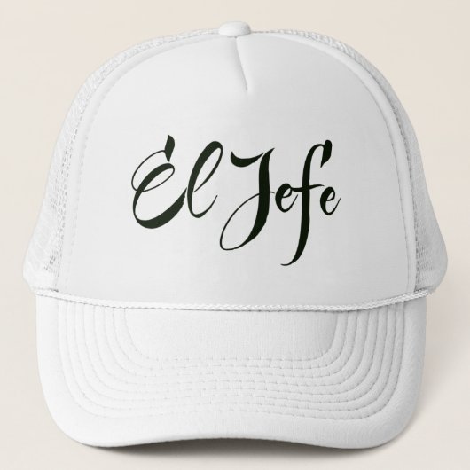 Casquette EL Jefe (Devant)