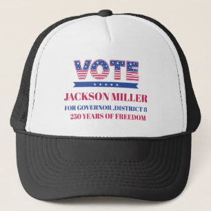 Casquette Élection américaine 2026 Campagne politique
