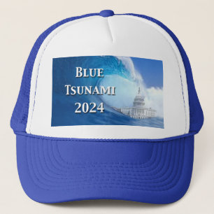 Casquette Élection Blue Tsunami 2024