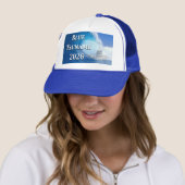 Casquette Élection Tsunami Bleu 2026 (En situation)